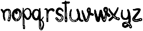 Easy day Regular otf (400) Font LOWERCASE