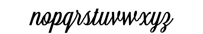 Eastside Regular Regular Font LOWERCASE