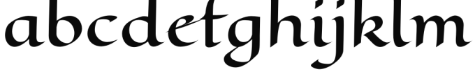 Eagle Lake Pro Font LOWERCASE