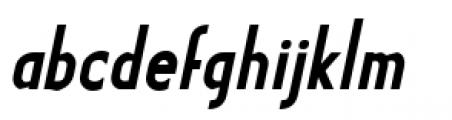 Earthman Basic BB  Bold Italic Font LOWERCASE