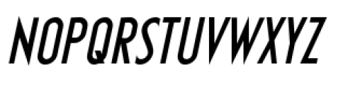 Earthman Basic BB  Italic Font UPPERCASE