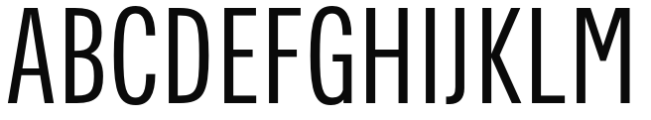 East Regular Font UPPERCASE