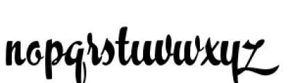 Easter Parade Font LOWERCASE