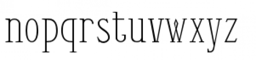 Eastlake Font LOWERCASE