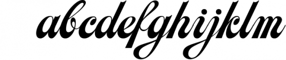 Earthgate - Bold Script Typeface Font LOWERCASE