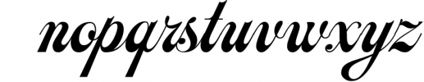 Earthgate - Bold Script Typeface Font LOWERCASE