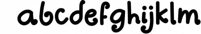 Earthworms - A Playful Handwritten Font Font LOWERCASE