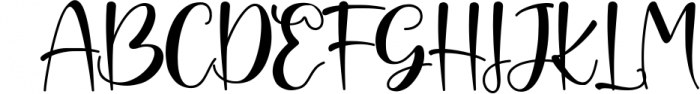 Easter Story - Modern Calligraphy Font UPPERCASE