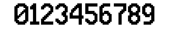 EAS VHS Regular Font OTHER CHARS