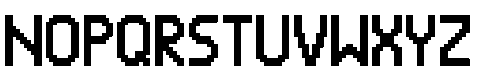 EAS VHS Regular Font UPPERCASE