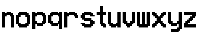 EAS VHS Regular Font LOWERCASE