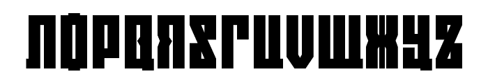 EAST-west Expanded Font UPPERCASE