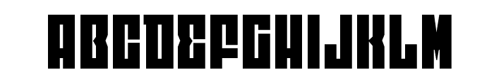 EAST-west Expanded Font LOWERCASE
