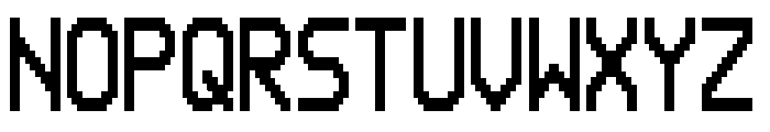 EASyText Regular Font UPPERCASE