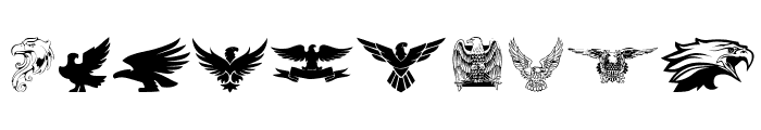 Eagle Font OTHER CHARS