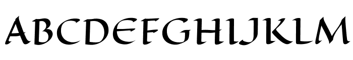 EagleLake-Regular Font UPPERCASE
