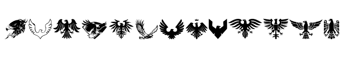 Eagle Font LOWERCASE