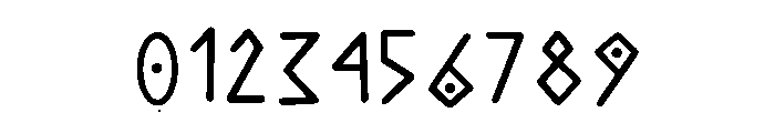 Eari Regular Font OTHER CHARS