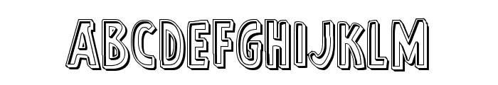 Earth's Mightiest Engraved Font LOWERCASE