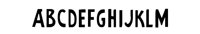 Earth's Mightiest Jumbled Font LOWERCASE