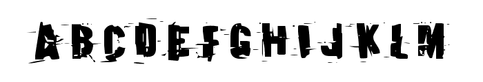 Earthshake Regular Font LOWERCASE