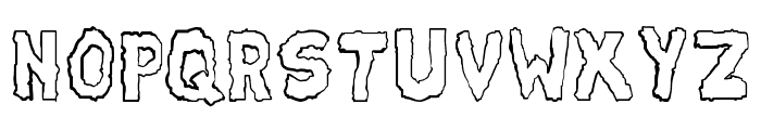 Earthshaker Font LOWERCASE