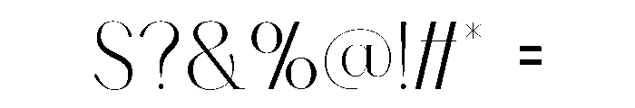 Earthy Font OTHER CHARS