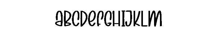 Easter Baseball Font UPPERCASE