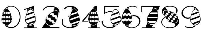 Easter Egg Font OTHER CHARS