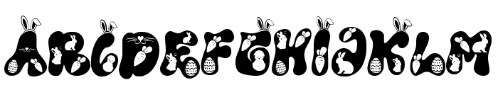 Easter Family Font UPPERCASE