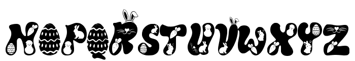 Easter Family Font UPPERCASE