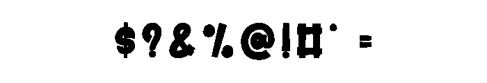 Easter Island Font OTHER CHARS