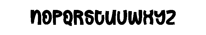 Easter Island Font LOWERCASE