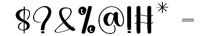 Easter Saturday Font OTHER CHARS