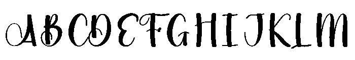 Easter Font UPPERCASE