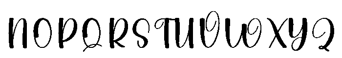 Easter Font UPPERCASE