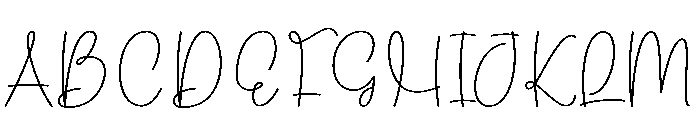 Eastern Font UPPERCASE