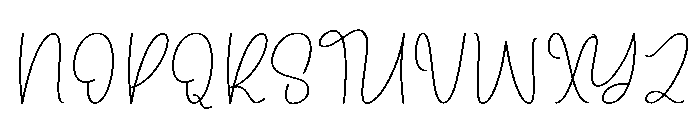 Eastern Font UPPERCASE