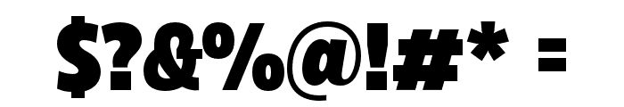 Eastman Cnd Trial Heavy Font OTHER CHARS