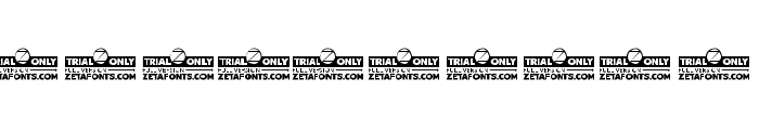 Eastman Grt Trial Heavy Font OTHER CHARS