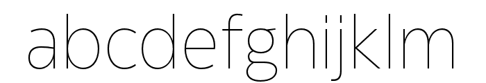 Eastman Grt Trial XLight Font LOWERCASE