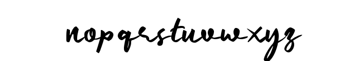 Easy Sticky Font LOWERCASE
