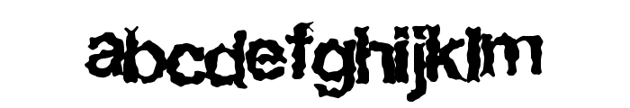 EasyHorror Font LOWERCASE