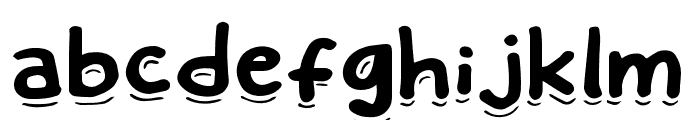 Eatday Font LOWERCASE