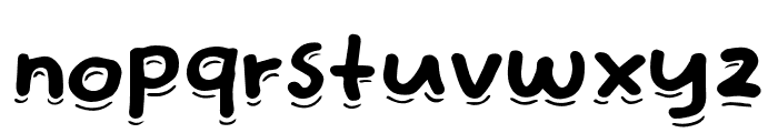 Eatday Font LOWERCASE
