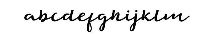eagle-script Font LOWERCASE