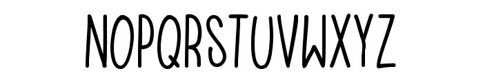 easy cre Font LOWERCASE