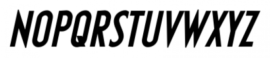 Earthman BB Bold Italic Font UPPERCASE