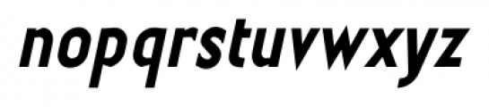 Earthman BB Bold Italic Font LOWERCASE