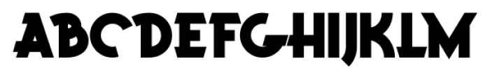 East Coast Frolics NF Regular Font UPPERCASE